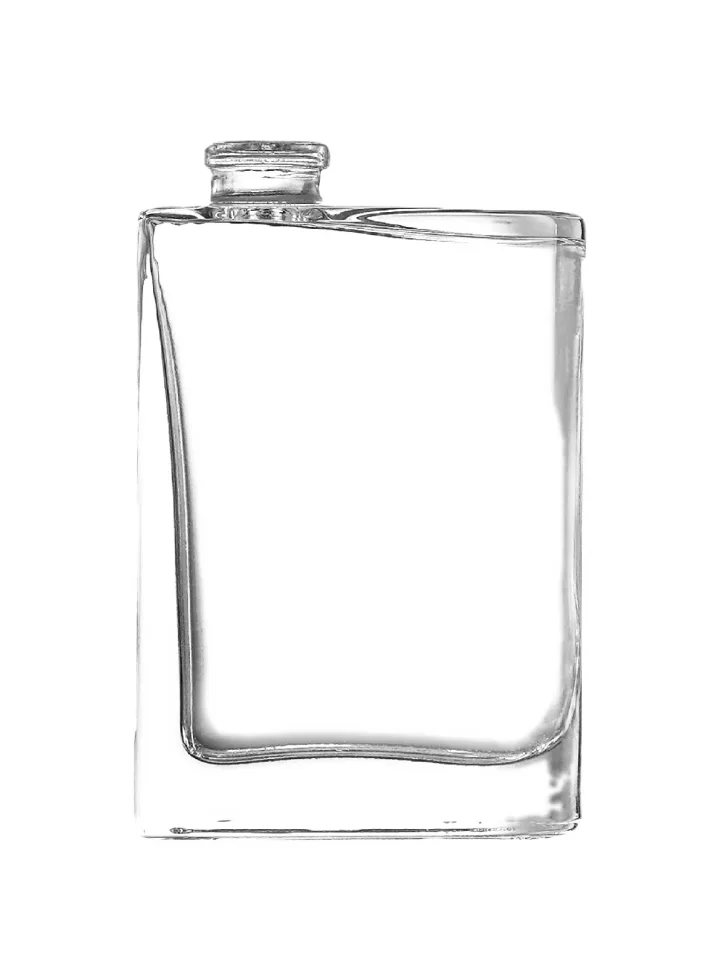 50 ml flat perfume bottle