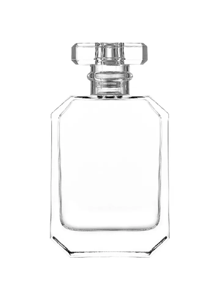 50 ml flat perfume bottle