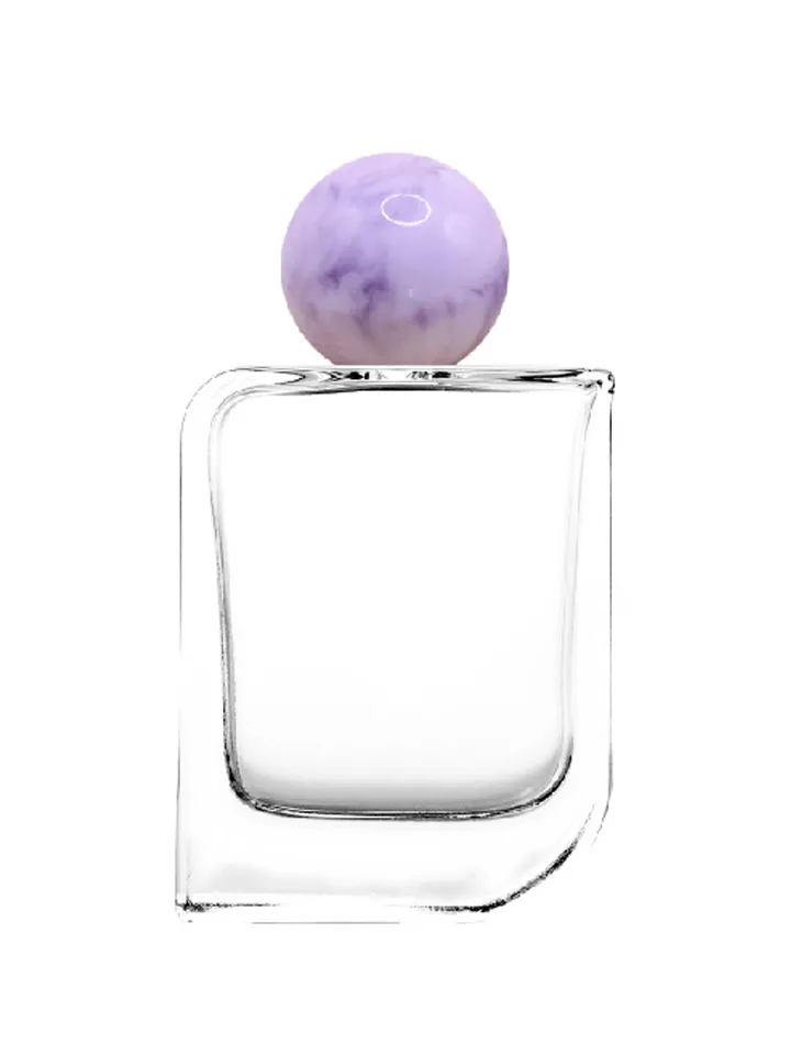 50 ml flat perfume bottle