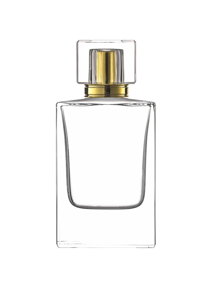 50 ml flat perfume bottle