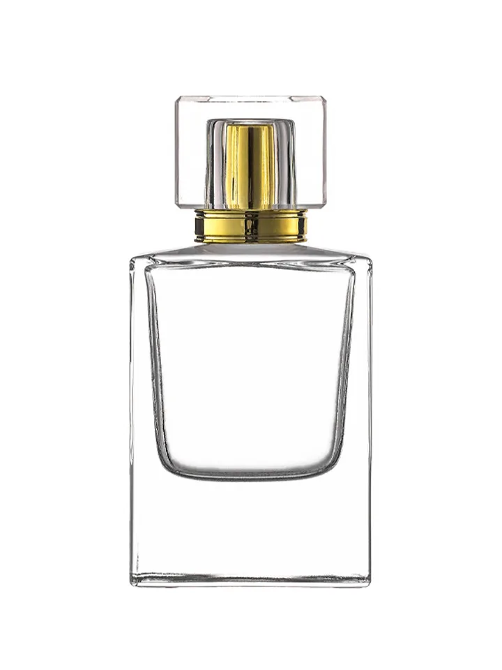 50 ml flat perfume bottle