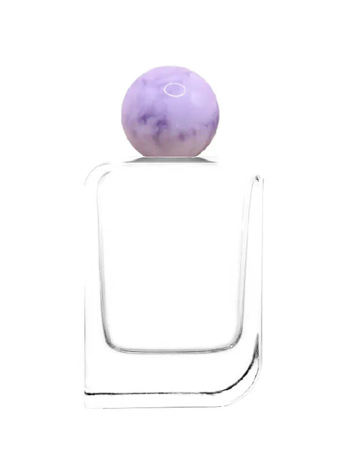 100 ml flat perfume bottle