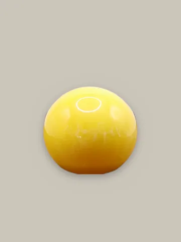 Ball cap, yellow with white pattern