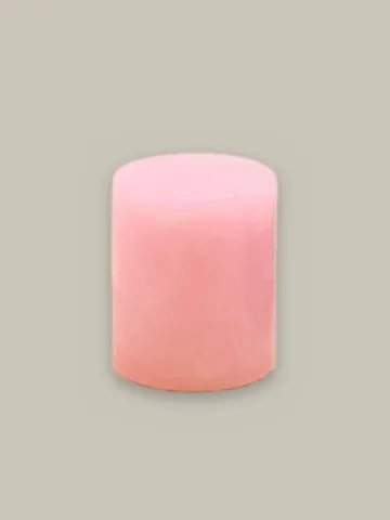 Resin cylinder cap, pink pattern