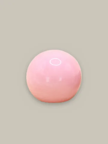 Ball cap, pink with white pattern