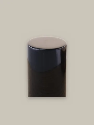 Metal overcap, black